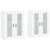 VidaXL Wall Cabinets 2 Pcs White Engineered Wood 3197953