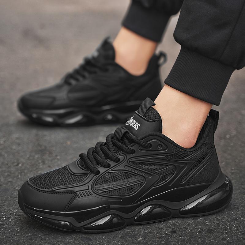 New Men's Casual Sports Shoes Comfortable Rebound Versatile Four Seasons Outdoor Fashion Anti Slip Wear Resistant Running Shoes