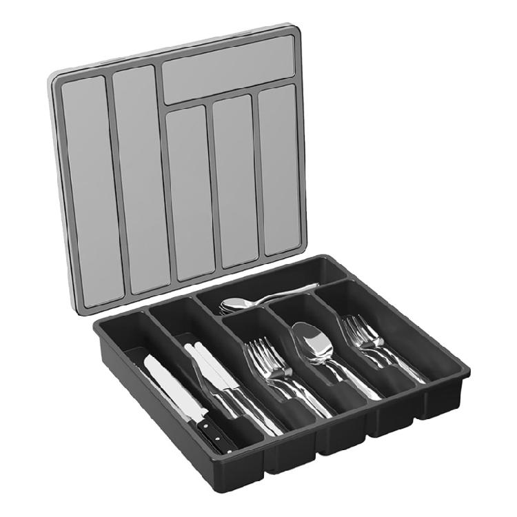 Convenient Drawer Divider Kitchen Drawer Organizer for Spoons and Forks