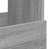 Magazine Shelf Grey Sonoma 68.5 x 30 x 45 cm