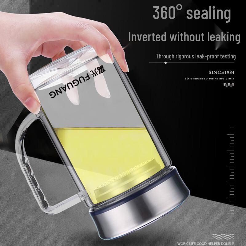 Fuguang Double-Layer Glass Bottle