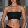 Bohemian Stainless Steel Body Chain Gold Color Bikini Belly Chain Simple Beads Chest Chain  Girls