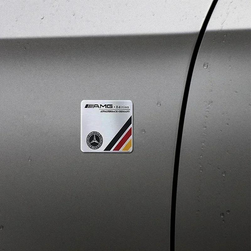 1pcs Car Sticker Automotive Emblem Auto Accessories for Mercedes Benz AMG W203 W204 W205 W212 W213 W177 W176 W117 W116 W222 X253 FE8