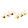 3+3 AcrylicClassical Guitar String Tuning Peg Tuners Machine Heads Gold