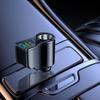 66W Car Cigarette Lighter 4-in-1 Fast Charging USB Type-C Car Charger With Digital Display For iPhone Huawei Sumsung Xiaomi