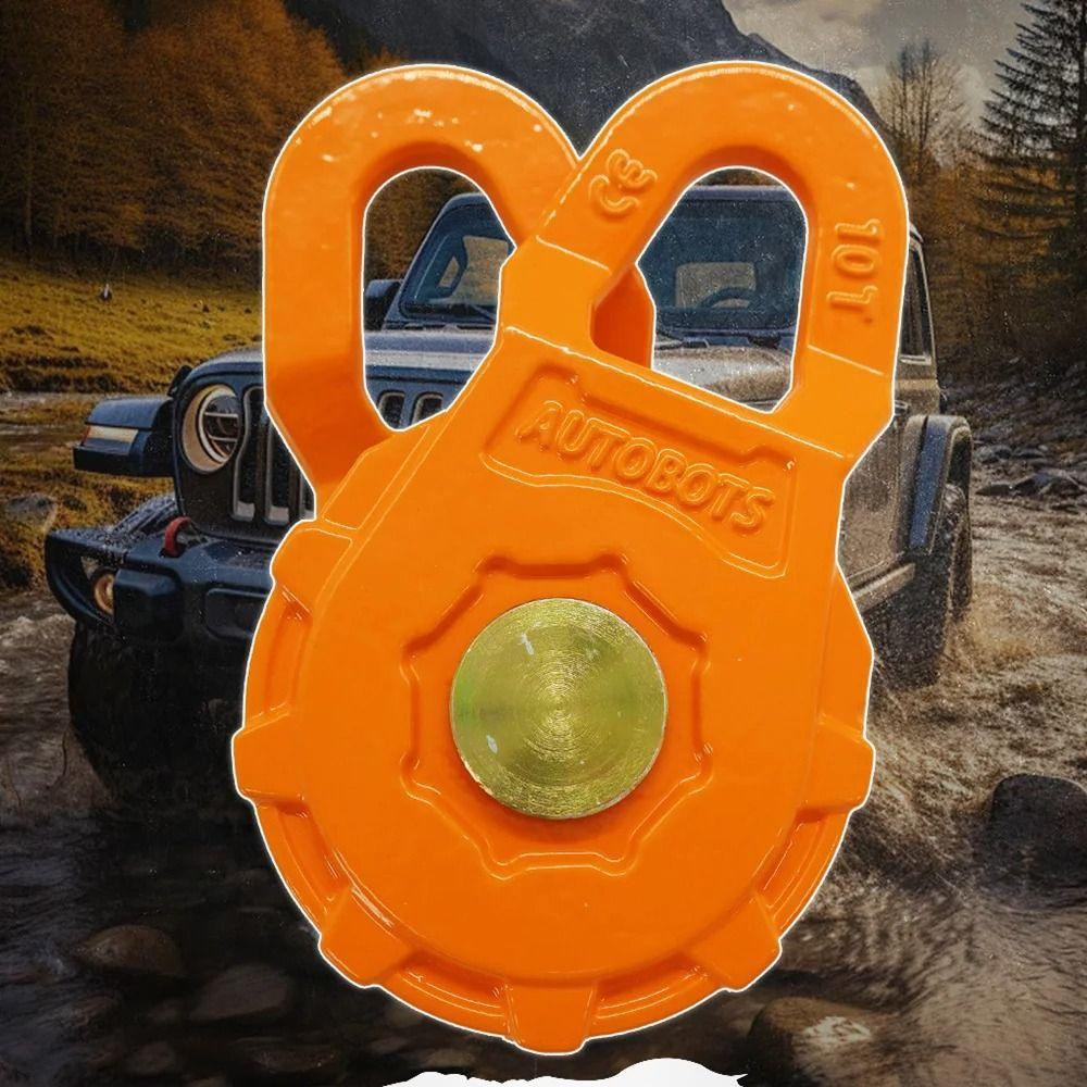

Heavy Duty Snatch Block Pulley Professional Auto Trailer Parts Truck чорний