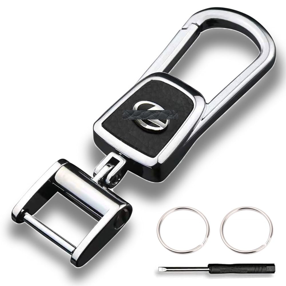 

Ключ Ключ от машины Прочный металлический ключ Металлический автомобиль Предотвращает потерю ключей от машины 1 шт [EZRA] Держатель, Держатель, Чехол, Стильный, Логотип, Потерянный, Унисекс, LEX,