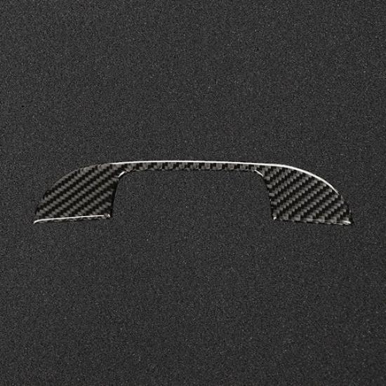 Carbon Fiber Car Central Armrest Storage Box Panel Cover Trim For Infiniti Q50