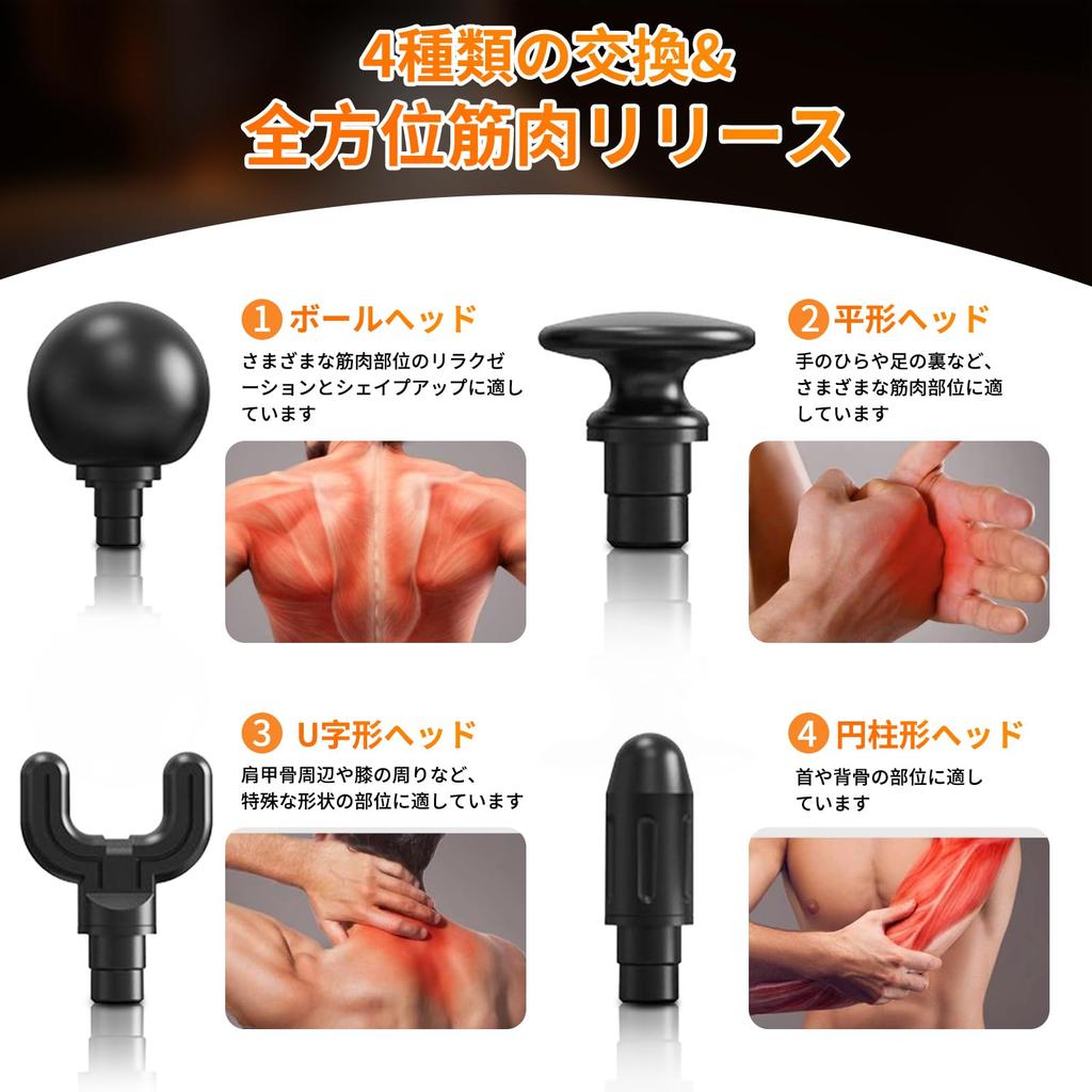 Myofascial Release Gun Innovation Reaches from Shoulders to Handy Myofascial Release Gun with 3 Modes 6 Vibration 15mm Deep Up to 3500 Times per Quiet