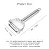 1 Pack Of Stainless Steel Peeler Kitchen Multifunctional Vegetable Cutter Fruit And Vegetable Tools Potato Carrot Melon Grater