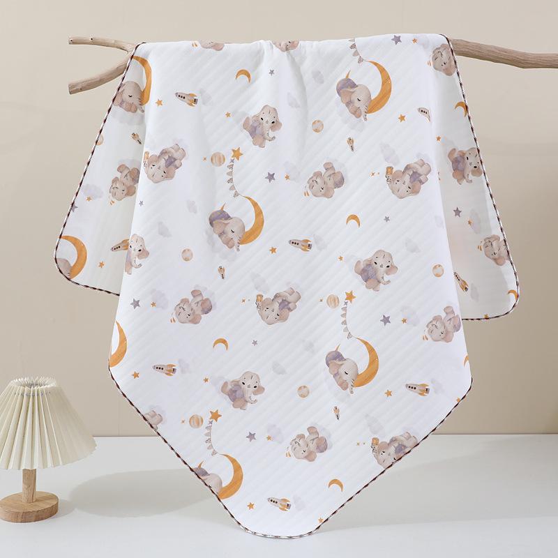 Class A Pure Cotton Newborn Swaddle Blanket – Soft, Thin, Skin-Friendly, All-Season Wrap
