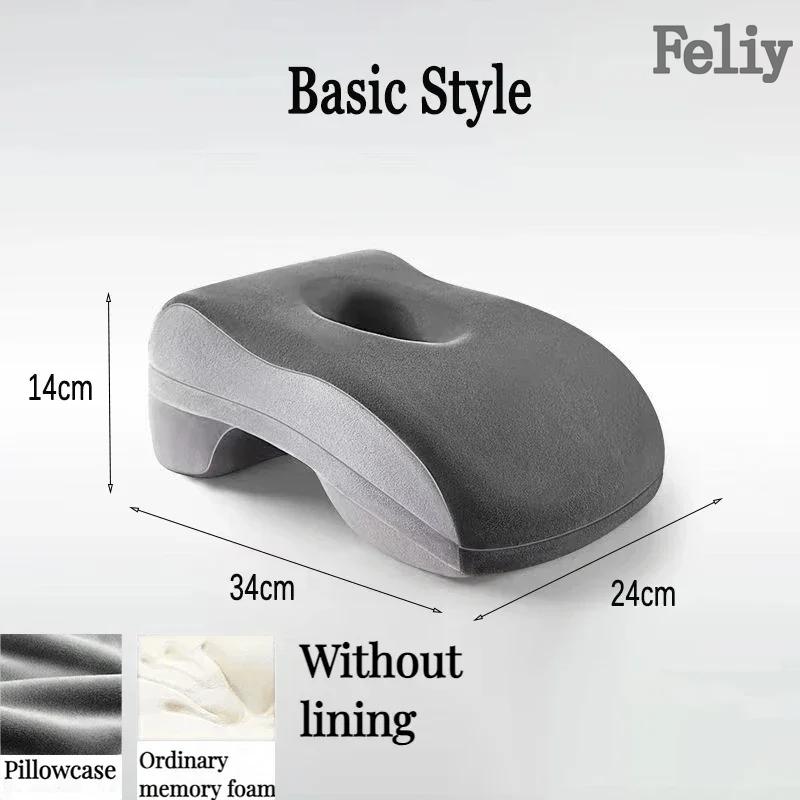 

Подушка для сна из пены с эффектом памяти для путешествий, подголовник для шеи, поддерживающие подушки для офиса, подушка для отдыха на обед, перерыв, ортопедическая подушка для студенческого стола для сна