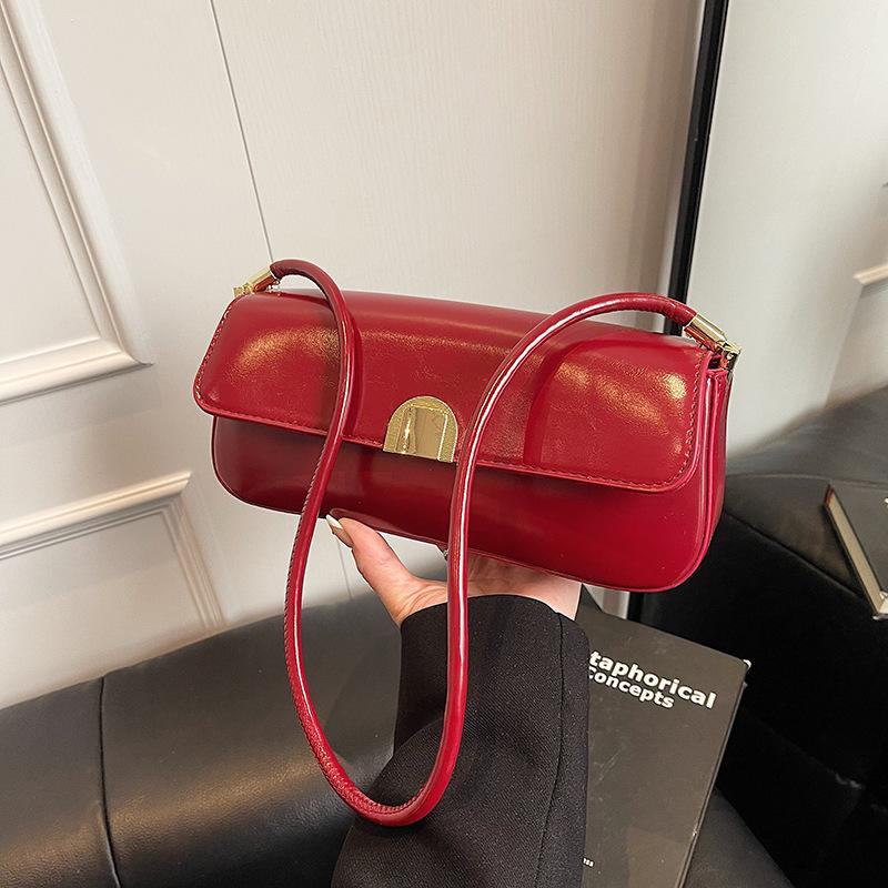 Handtasche Damen Neue Mode Pendler Kleine Quadratische Tasche Vielseitige Schulter Umhängetasche