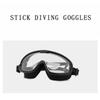 1Pair Adhesive Stick-On Myopic Lenses Portable Adhesive Eyewear Lenses  For Swimming Goggles