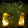 1Pc Solar Resin Lamp, Meerkat Lamp on The Ground, Decorate Outdoor Garden, Courtyard Light, Garden Roadside LED Night Light