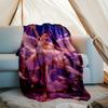 Demon Hunter printed throw blanket—soft,warm;versatile blanket for all seasons—perfect as &air-conditioning throw,nap blanket