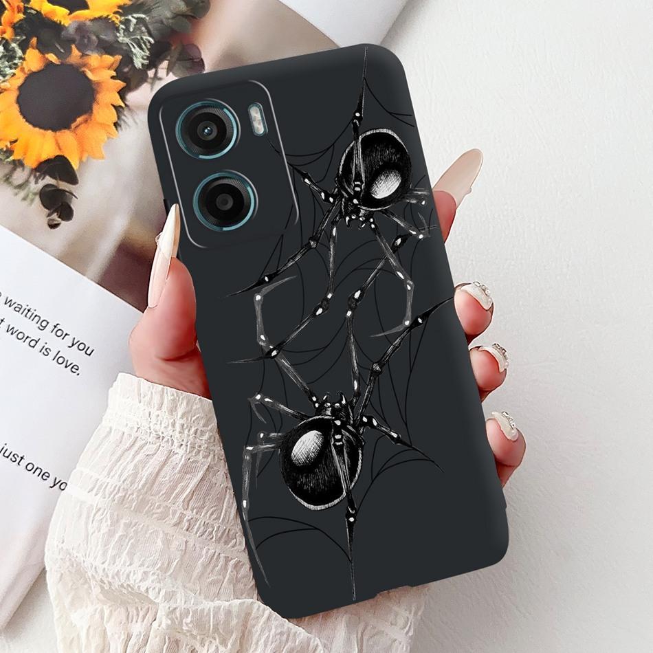 For Motorola Moto G05 G15 E15 2024 Floral Butterfly Phone Case For MOTO G05 G15 E15 4G Black Silicone Soft Lightweight Case