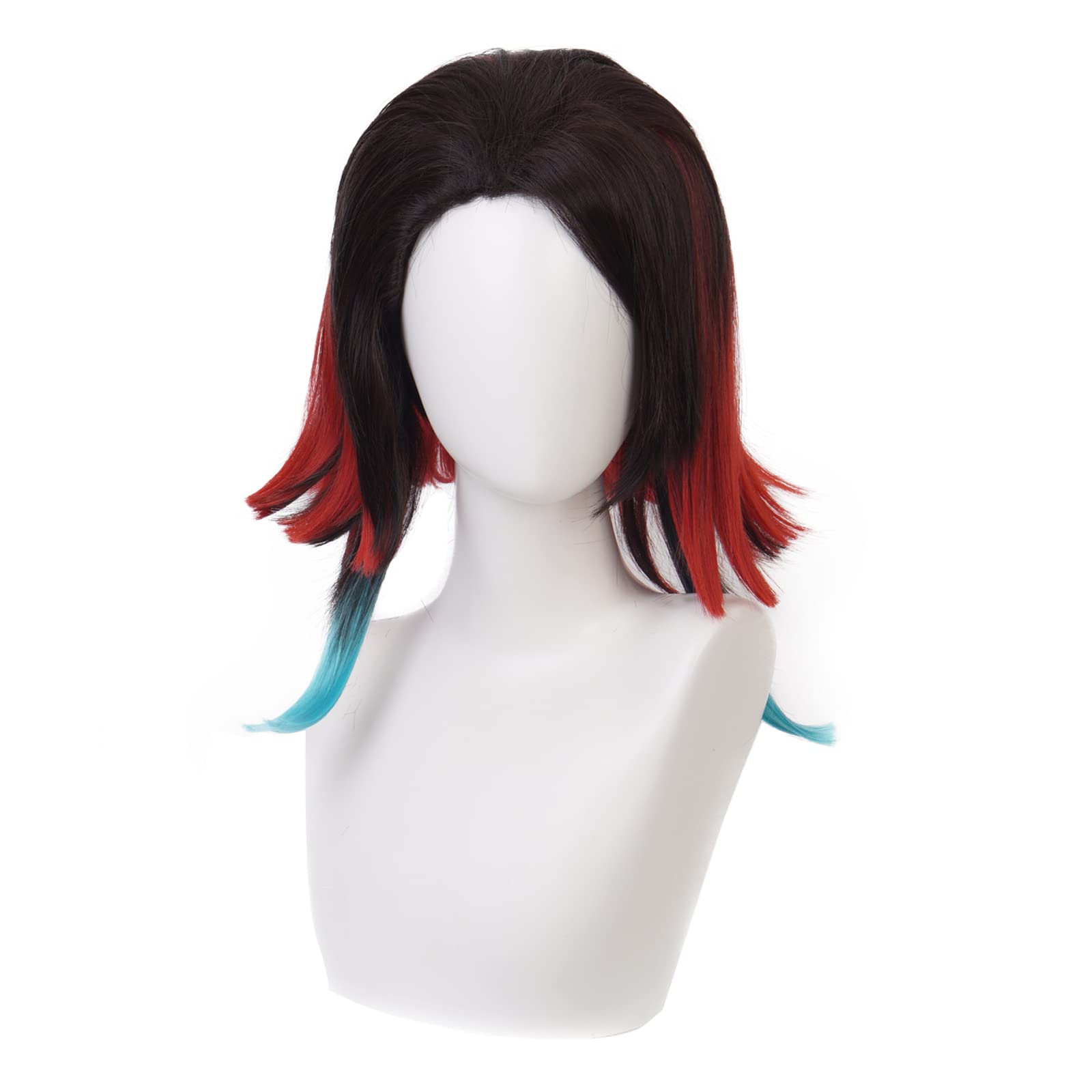 

Enmu Cosplay Wig, Heat-Resistant, Costume Accessory with Net, Perfect for Christmas, Halloween, School Festivals, Cultural Festivals, and Events