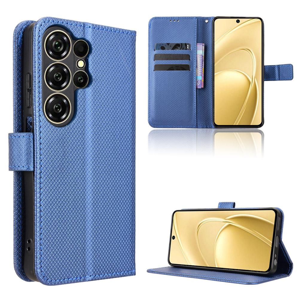 Flip Case für Oukitel C26 mit Magnetverschluss Geldbörse Leder Handyhülle