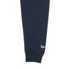 NEW ERA Long Sleeve Cotton Pocket Tee Medium Navy L Black Patch T-Shirt