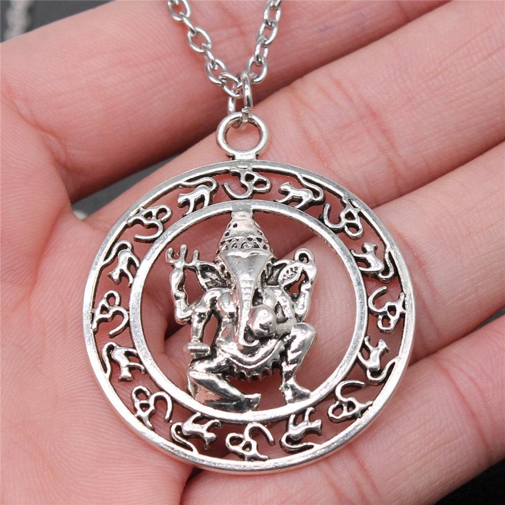 45cm Or 70cm Long Chain Necklace Elephant Kids' Jewelry Materials QN026