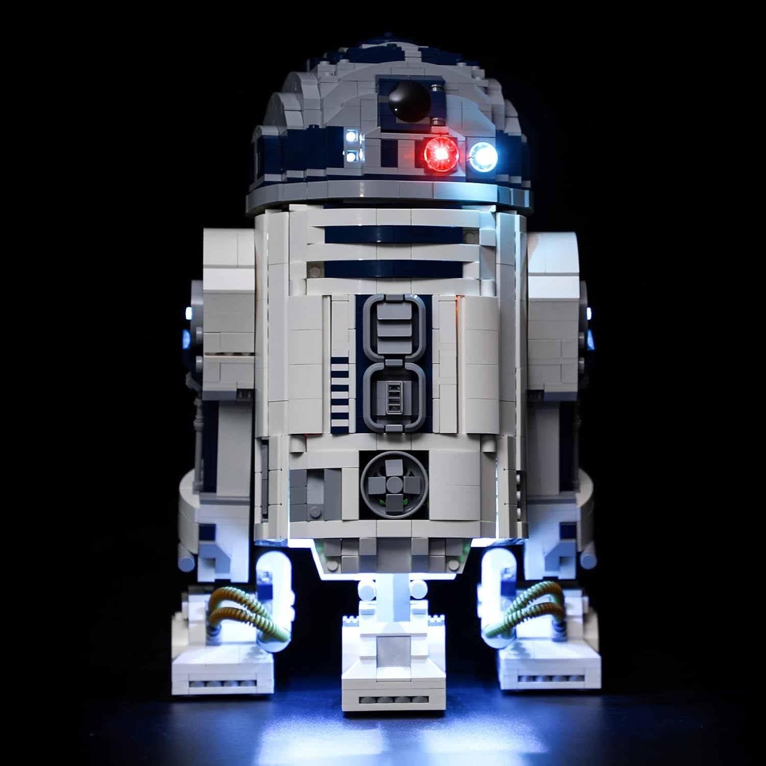BRIKSMAX Комплект светодиодной подсветки для R2-D2 - Совместим с моделью из строительных блоков Lego 75308 - Не включает набор Lego