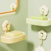 Elegantes Badezimmer-Seifenaufbewahrungsregal ohne Bohren für mühelose Installationen Hergestellt aus ABS-Materialien für alle Haushalte