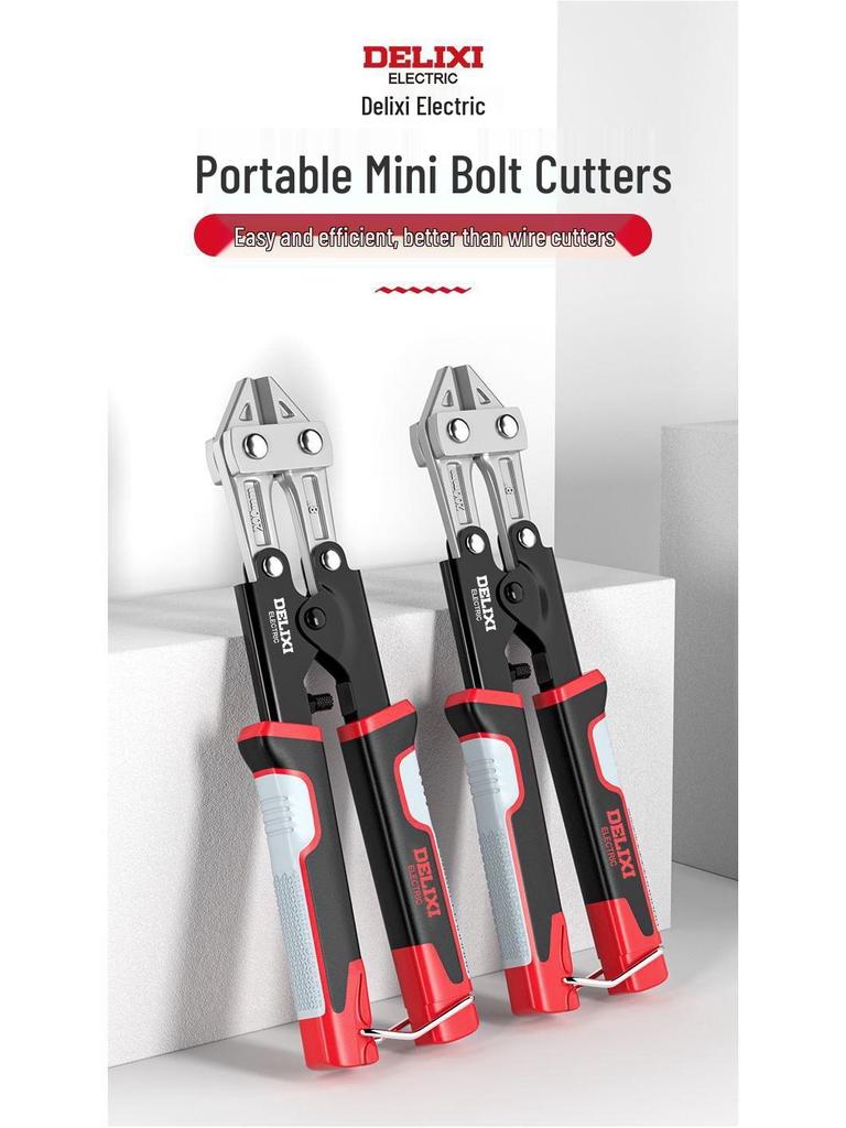 Multifunctional High-Leverage Wire, Rebar & Iron Cutters with Labor-Saving Scissors and Pliers