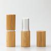 5pcs Empty Natural Bamboo Lipstick Tubes Friendly Cosmetic Containers Lip Gloss Storage for Lip Balm and Makeup
