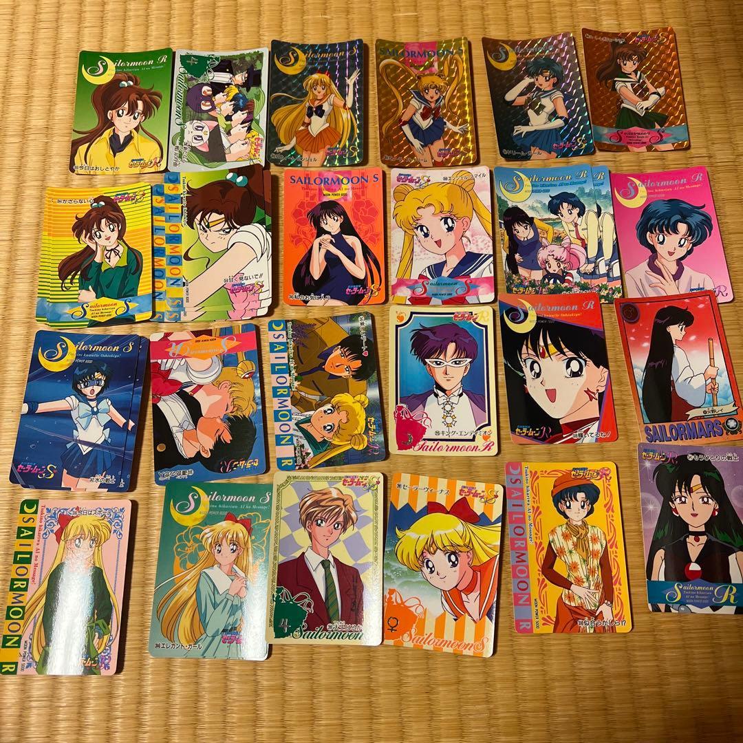 Used Amada Pretty Guardian Sailor Moon Card Large Set