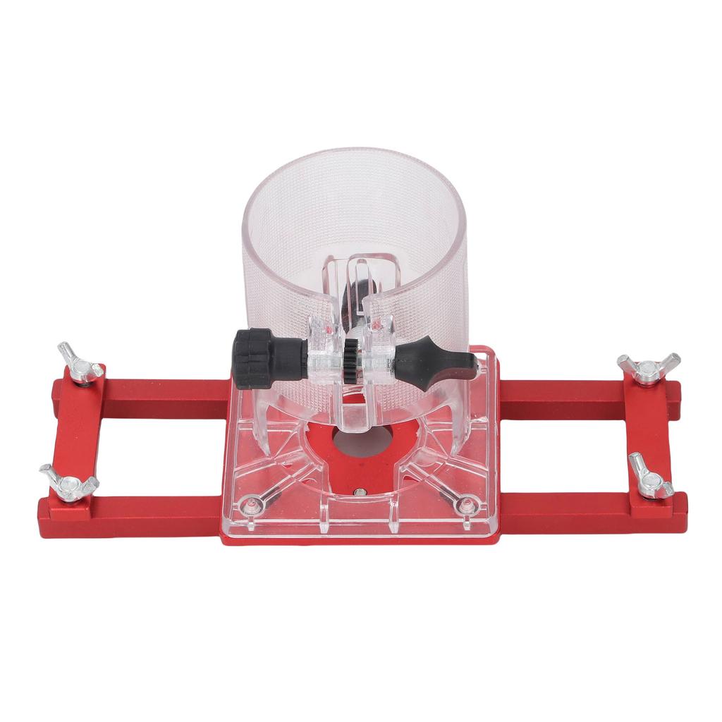 Wood Trimmer Router Base 2 In 1 Compact Palm Cabinet Closet Furniture Slotting Bracket for ID 65mm