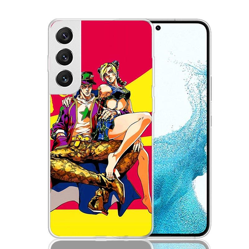 JoJo's Bizarre Adventure Jolyne Cujoh Phone Case For Samsung Galaxy S26 S25 Edge S24 S23 FE S22 Ultra S21 Plus S20 + Fundas Cove