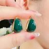 Wind fashion versatile stud earrings women's hot-selling high-end temperament trendy earrings street stall night market explosion