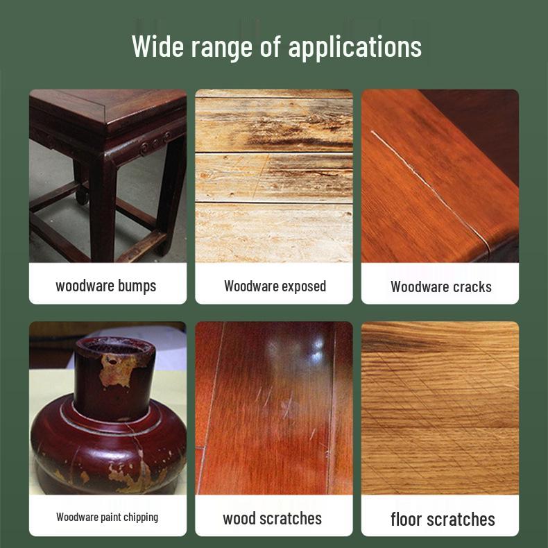 Jade Elephant Wood Repair Touch-Up Pen for Furniture, Doors, and Floors