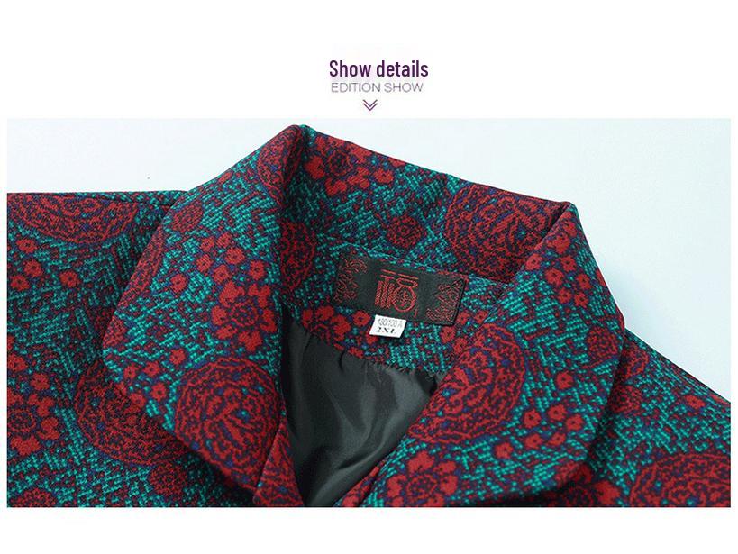 Grandma's Timeless Autumn Coat for Seniors (Ages 60-80) - New 2025 Spring & Autumn Fashion