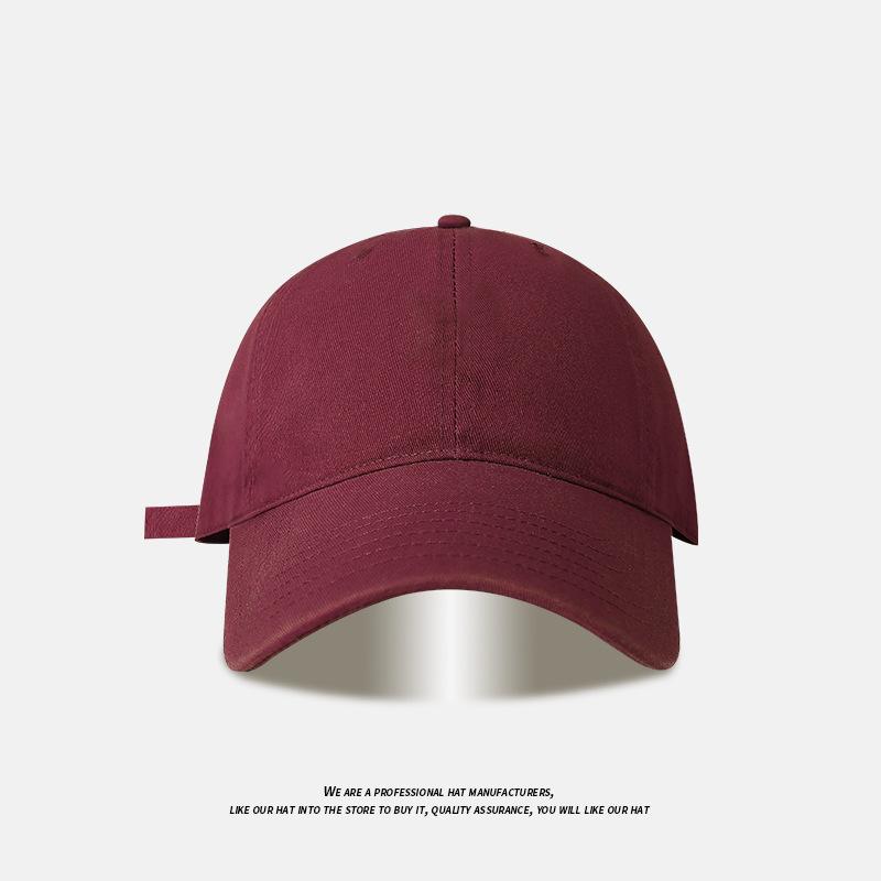 Embroidered Letters Show The Face Small Peaked Cap Children'S Season Sun Protection Warm Versatile Big Head Circumference Baseball Cap