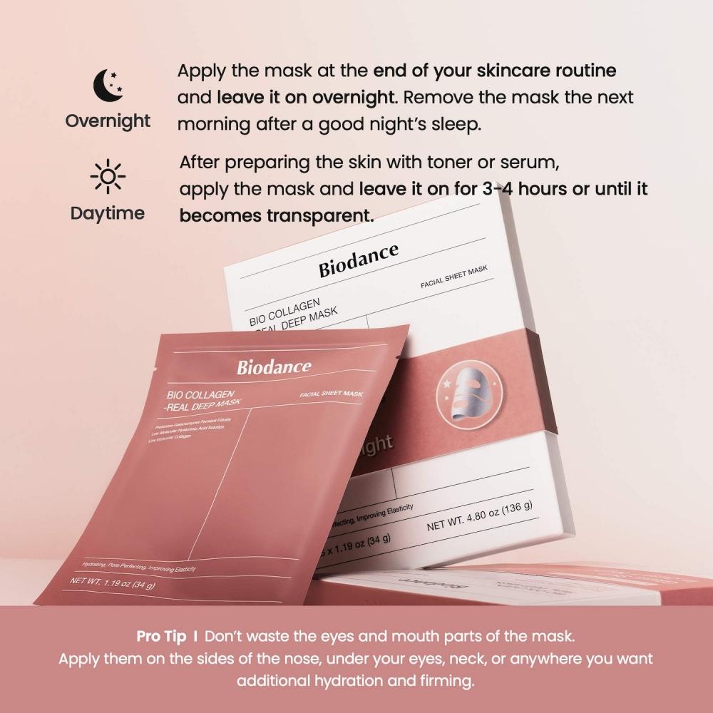 Biodance Bio Collagen Real Deep Mask For Pore Minimizing   Firming 1 Mask