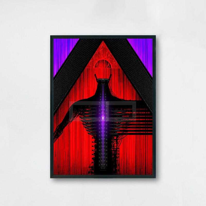 

Швейцарская метал-группа Кавер-постер Darkness Cyberspace Prints Картина на холсте Настенные художественные картины Home Live Room Современное украшение 21x30cm No Framed