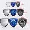 ABS Car Front Rear Trunk Badge Emblem Side Stickers for Peugeot 108 206 207 208 301 306 307 308 407 408 508 2008 3008 4008 5008