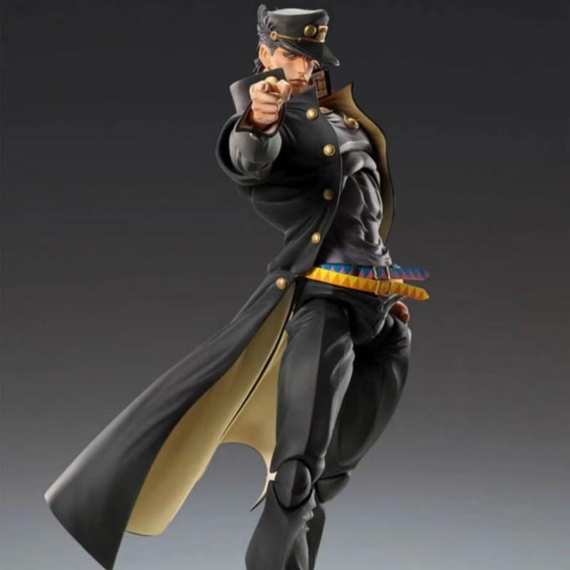 Plaything Figure Jojo'S Bizarre Adventure Big Action Model Platinum Star Jotaro Anime Figurine Durable Decoration