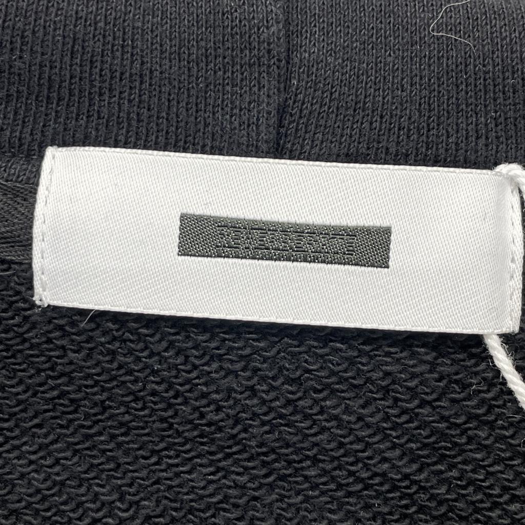 REVERBERATE Hanorac Negru cu Fermoar Scurt / Costum de trening cu pantaloni de trening negri 2 negruFolosit