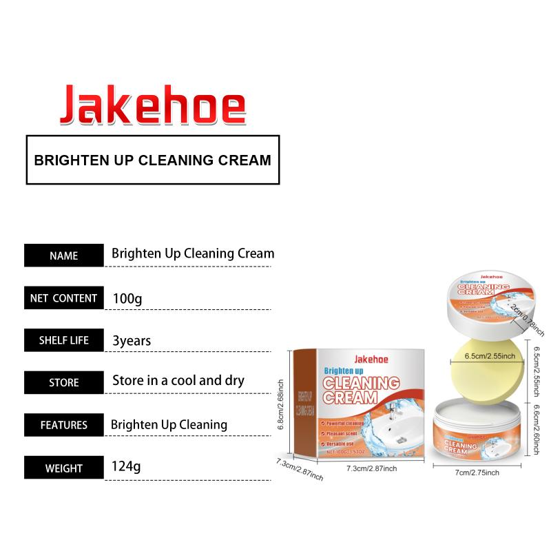 Multipurpose Cleaning Cream Quick Dissolve Oil Stains Remove Stubborn Grease Dirts Restoring Polishing All Purpose Clean