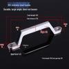 304 Stainless Steel Heavy Duty Pull Handle for Industrial Doors and Windows