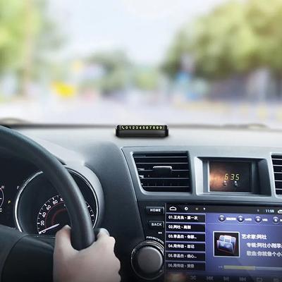 Araç Telefon Numarası Kartı Geçici Park Kartı Plaka Telefon Numarası