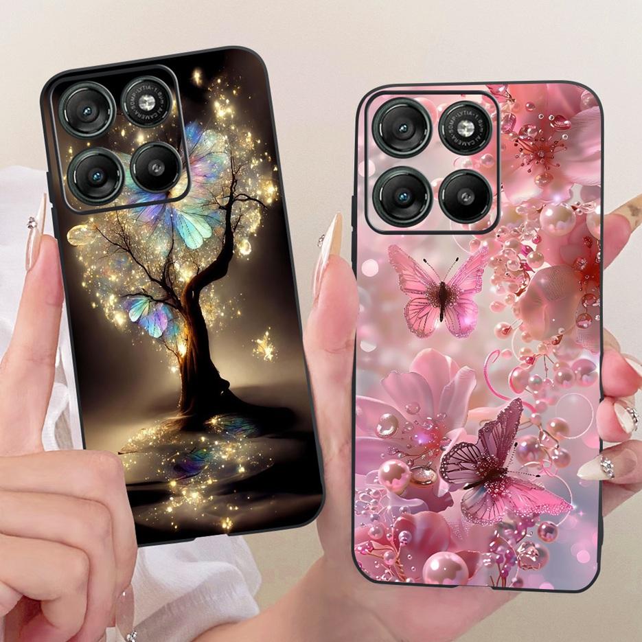For Motorola Moto G57 Power Case XT2537-5 Cool Lion Dragon Painted Cover Soft TPU Phone Cases For Motorola Moto G67 Power Fundas