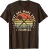 Geology Gifts  One More Rock I Promise Funny Geologist T-Shirt T Shirt On Sale Design Cotton Men T Shirt Custom