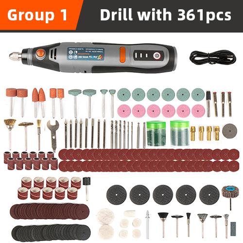 Mini Cordless Rotary Tool 3.7V Electric Drill Pen Drilling Machine Rechargeable for Jade Carving Polishing Engraving Cutting