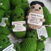 Emotional Cucumber Hand-woven Potato Positive Energy Ornaments Wool Crochet Product