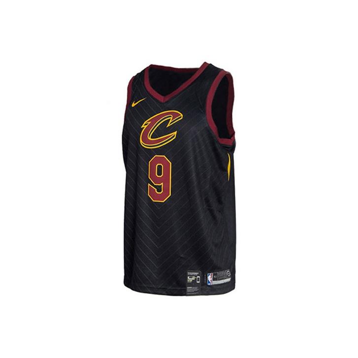 

Nike НБА Дуейн Вейд Клівленд Кавальєрс №. Чоловічий трикотаж вільного крою 9 Fan Edition, чорний 877201-017 M