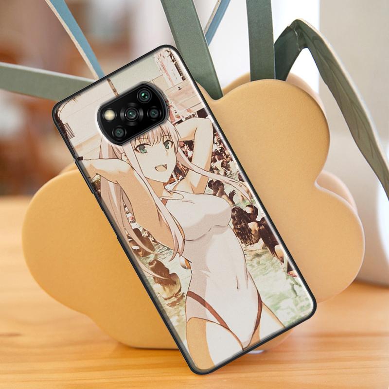 Zero Two Darling in the FranXX Anime For POCO X3 Pro X3 GT F3 M3 M4 Pro Case For Xiaomi Mi 11 Lite Mi 11T Pro 10T Back Cover
